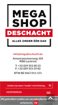 Mobile Screenshot of megadeschacht.be